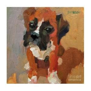 Baby Buster Painting By Larisa Aukon Fine Art America