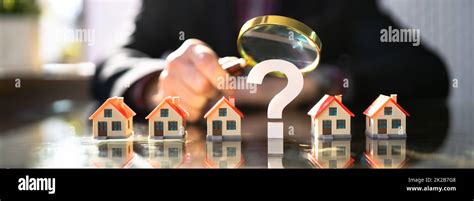 Real Estate House Appraisal By Inspector Stock Photo Alamy