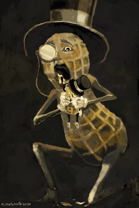 Mr. Peanut Devours Baby Nut in Horrifying Fan Art