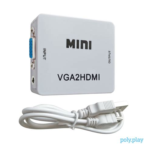 Mini Vga 2hdmi Adapter Sap Computers