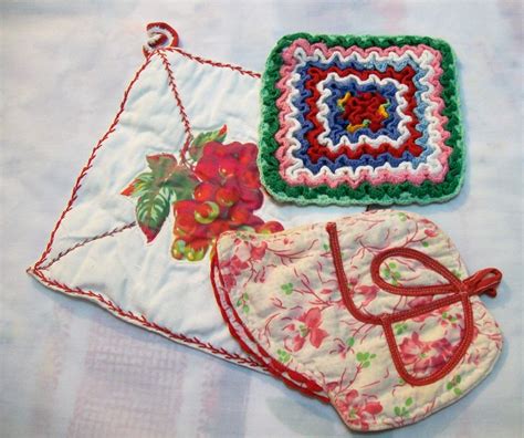 Excited To Share This Item From My Etsy Shop Vintage Pot Holders Set