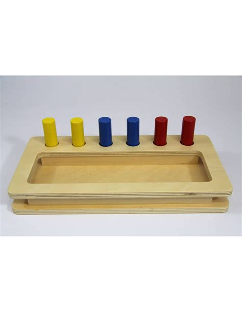 Cylindres D Encastrement Color S Mat Riel Montessori Eveil