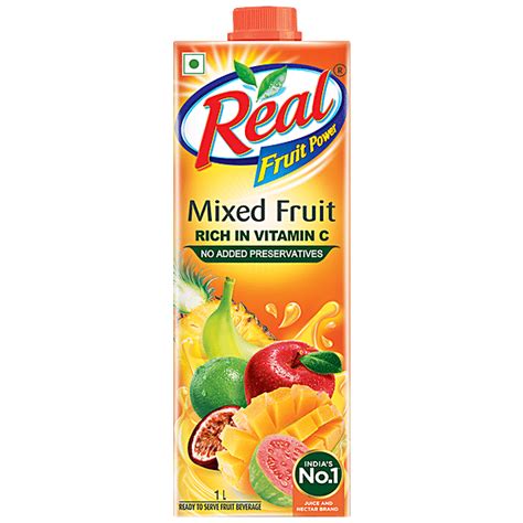 Buy Real Juice Fruit Power Mixed Fruits L Online At Best Price Of Rs