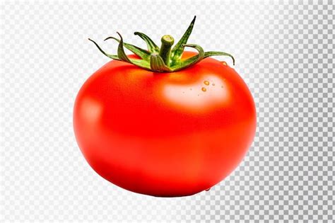 Tomate Fresco Rojo Aislado Sobre Un Fondo Transparente Archivo PSD Gratis