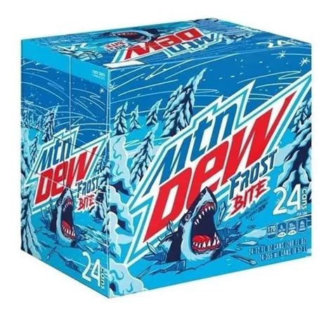 Mountain Dew Frost Bite 24 Latas De 355 Ml Importado Envío gratis