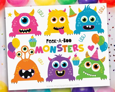 Monster Room Monster Nursery Monster Mash Monster Clipart Monster