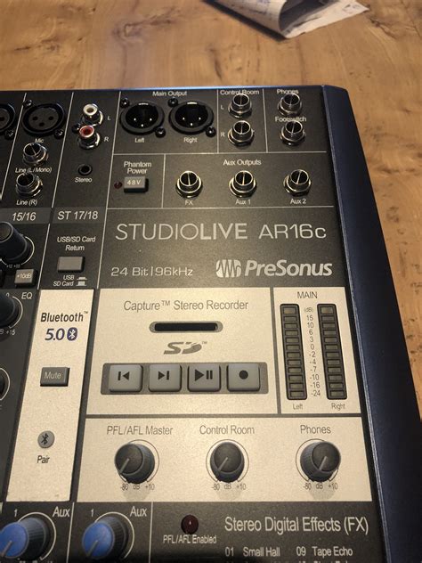 Studiolive Ar C Presonus Studiolive Ar C Audiofanzine