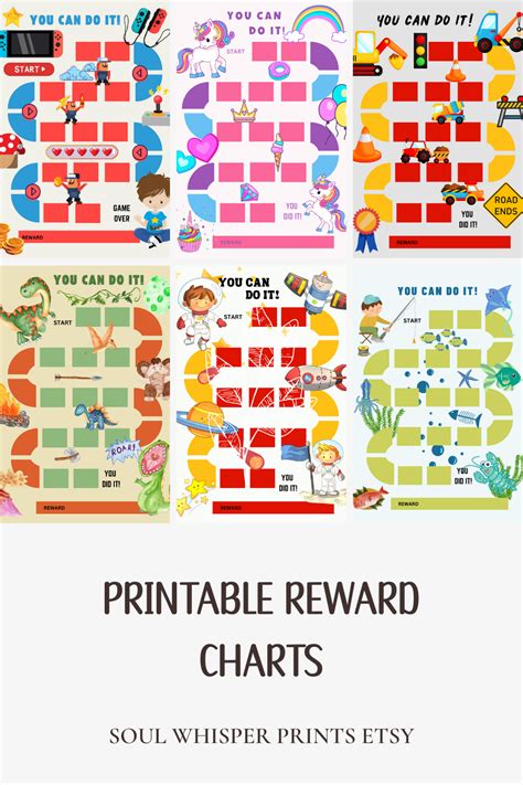 Printable Reward Charts For Kids