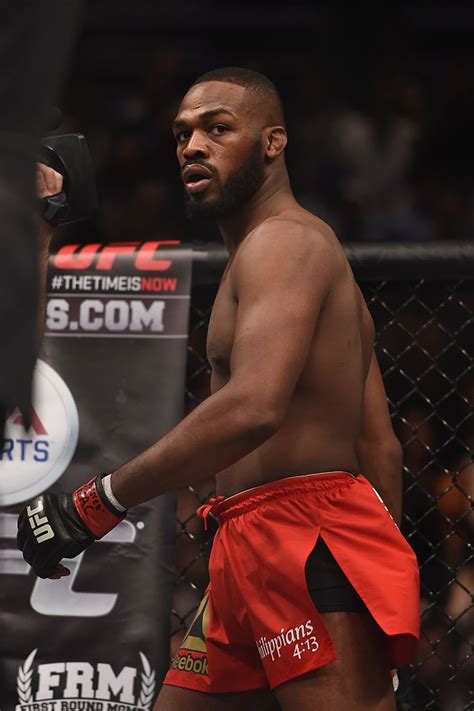 Jon Jones Enters The Octagon For His UFC Light Heavyweight Jon