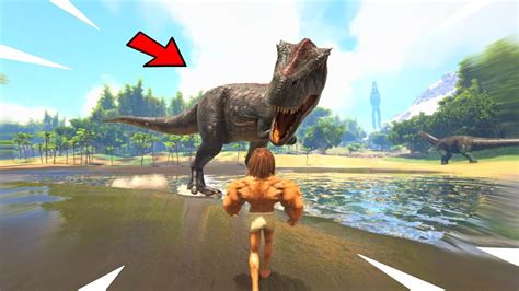 Si Tameo Un Rex Termina El Video Modo Dificil Ark Survival Evolved