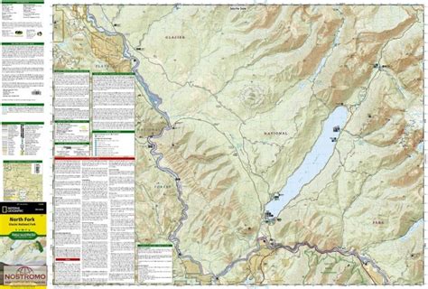 North Fork Carte De Randonnée National Geographic Nostromoweb
