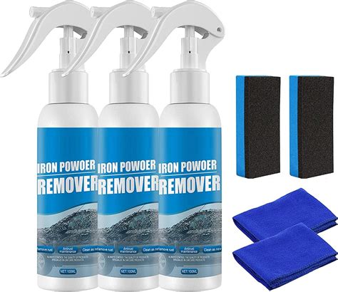 Amazon OUHOE Iron Powder Remover Automobile Rust Removal Spray