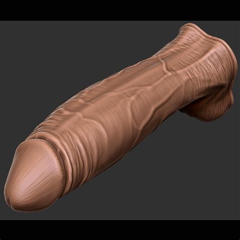 Dildo Tpu Only Realistic Penis Stl File For Cults