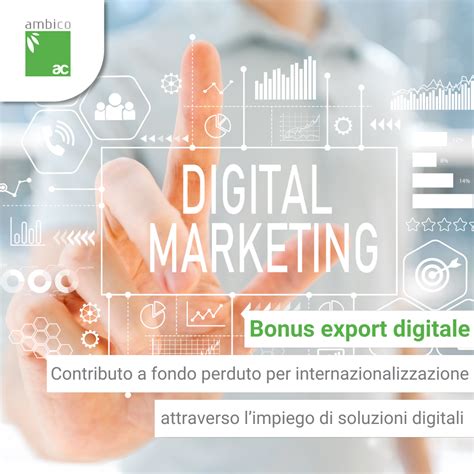 Bando Bonus Export Digitale Plus