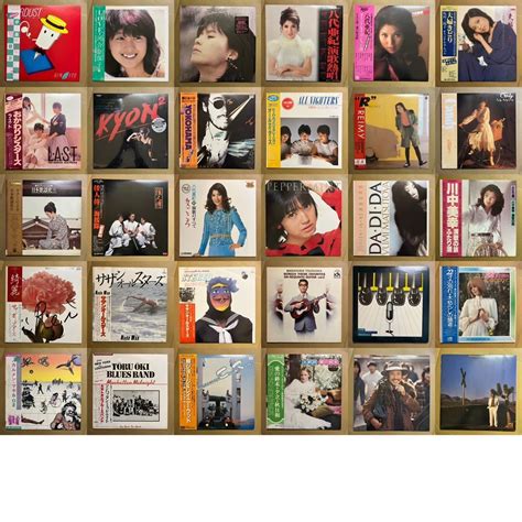 【やや傷や汚れあり】 Lp盤 レコード 邦楽 昭和 ポップス 懐かしの曲 アイドル 小泉今日子 アンルイス サザンオールスターズ他 おまとめ