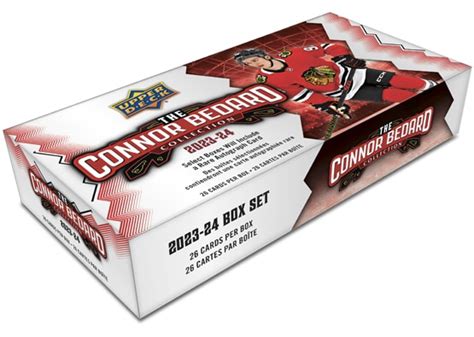 2023 24 UPPER DECK CONNOR BEDARD COLLECTION SET Breakaway Sports Cards