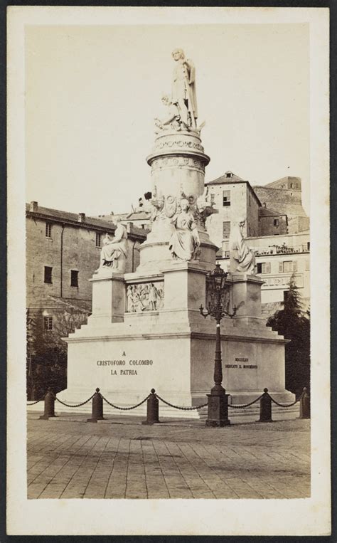 Statua di Cristoforo Colombo, Genova [Columbus statue, Genoa] by A ...