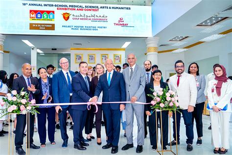 Gulf Medical University Draws 6 000 Visitors And Participants To Its