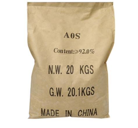 Sinobio Sodium Alpha Olefin Sulfonate Aos Powder 92 Min CAS No 68439 57