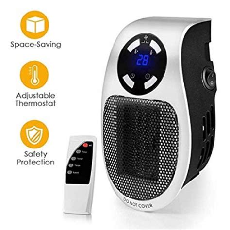 Remote Control Mini Portable Electric Room Heater with 500W | Products ...