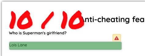 Help On Anti Cheating Features Topworksheets