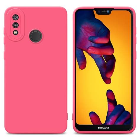 Deksel Huawei P20 LITE 2018 NOVA 3E case rød Elkjøp