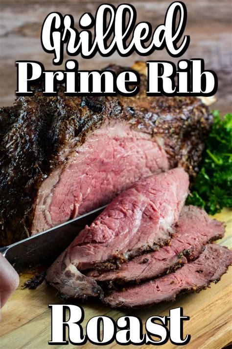 Grilled prime rib roast – Artofit