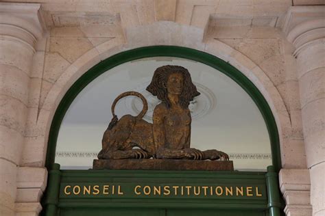 Conseil Constitutionnel Le Mode De D Signation Des Membres Est L