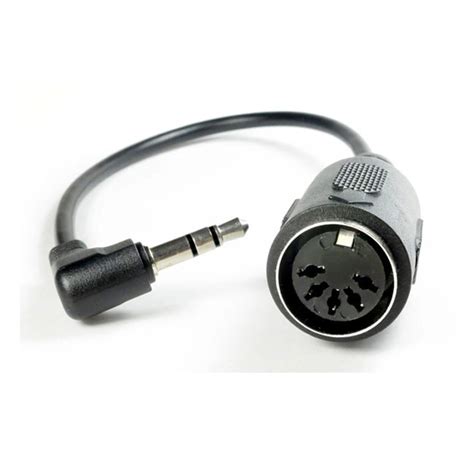 Right Angle Mm Stereo Jack To Din Pin Midi Plug Audio Adapter