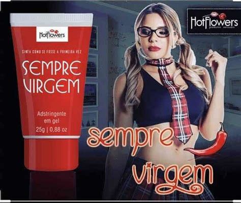 Sempre Virgem Gel Adstringente Hot Flowers Apertadinha MercadoLivre