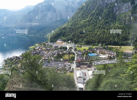 Salzbergbahn Hallstatt Salt Mine Cablecar In Hallstatt Upper Austria