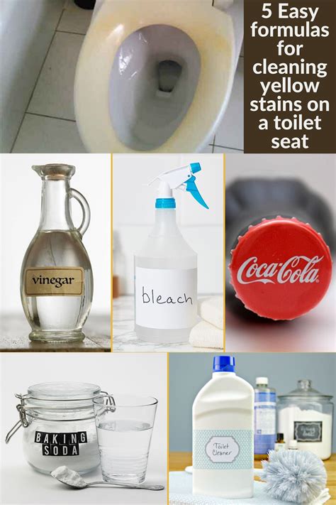 What Causes Yellow Stains On Toilet Seat How To Clean Artofit