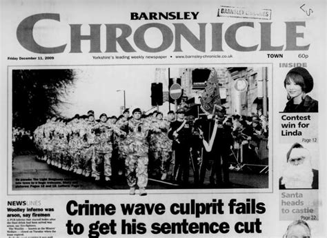 From The Archives Free Download Of Barnsley Chronicle December 2009