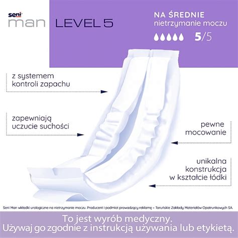 Урологические прокладки для мужчин Seni Man Super Level 5, 15 шт - Seni ...