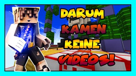 Darum Kamen Keine Videos Minecraft Bedwars YouTube