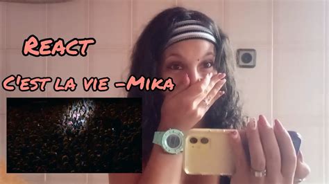 React Videoclip C Est La Vie Mika Youtube