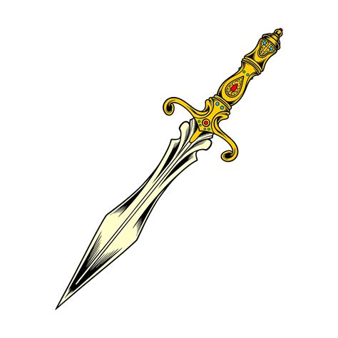 Fantasy Dagger Drawing