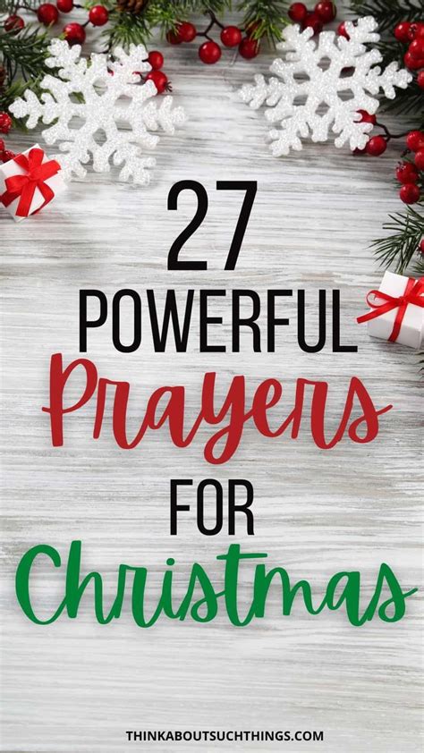 Powerful Prayers For Christmas Christmas Prayer Christmas Poems