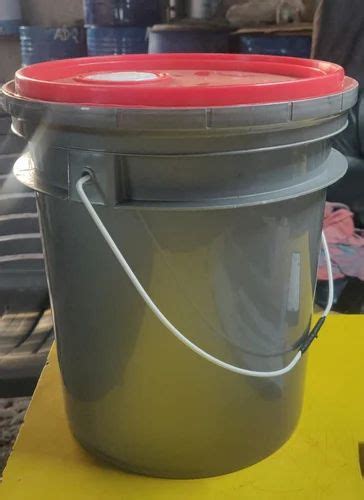 20 L Plastic Bucket For Lubricant With Handle At Best Price In