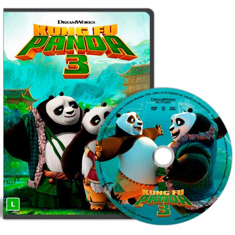 Dvd Kung Fu Panda 3 Shopee Brasil