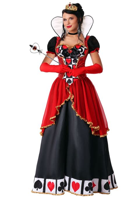 Supreme Queen Of Hearts Costume For Women Queen Of Hearts Costume