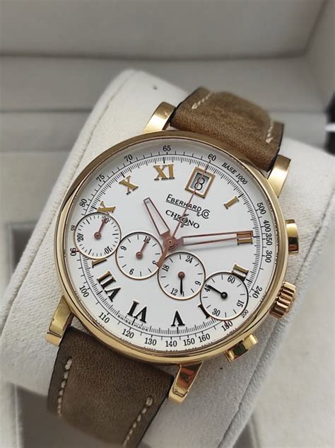 Eberhard Co Chrono 4 Belissimo 18k Gold 30059 Men Catawiki