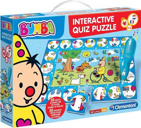 Clementoni Interactieve Quiz Puzzel Bumba Educatief Spel Games