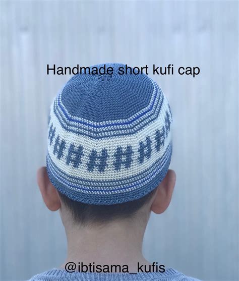 Short Cotton Mens Skull Cap Cotton Kufi Beanie Hand Made Kni Inspire