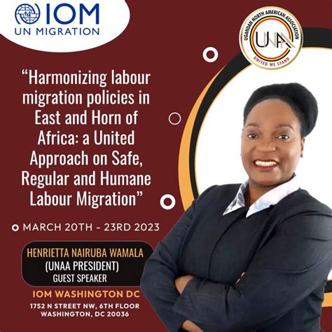 UNAA At The IOM UN Migration Forum 2023 Kmaupdates