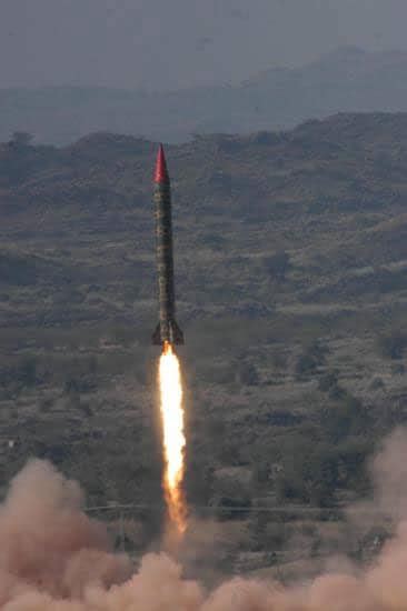 Pakistan Test Fires Hatf Ballistic Missile Missile Threat