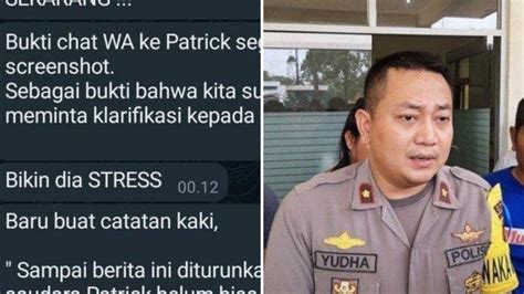 Aib Akbp Yudha Pranata Diduga Hilangkan Barang Bukti Hingga Nekat