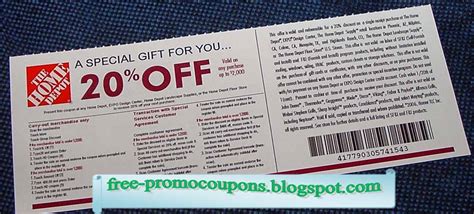 Printable Coupons 2021: Home Depot Coupons