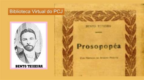 Prosopop Ia Literatura Por Bento Teixeira Youtube