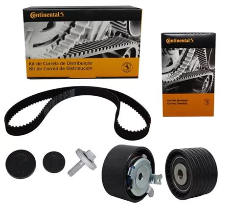 Kit Correia Dentada Logan 1 6 16v 2013 Original Contitech